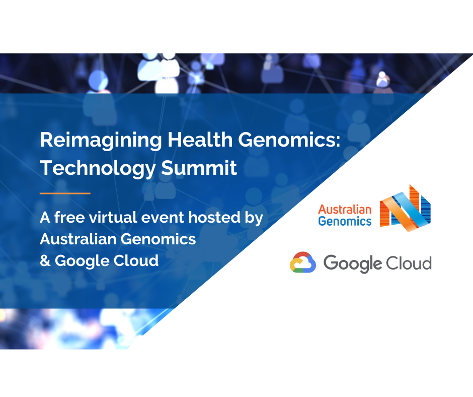 Reimagining Health Genomics: Technology Summit artwork